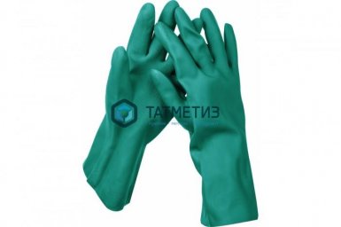 Перчатки KRAFTOOL маслобензостойкие, нитриловые, повышенной прочности, с х/б напылением, размер XXL -  магазин «ТАТМЕТИЗ»
