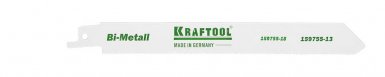 Пилка KRAFTOOL "INDUSTRIE QUALITAT" для эл/ножовки, Bi-Metall, по металлу, шаг 1,4мм, 130мм -  магазин крепежа  «ТАТМЕТИЗ»