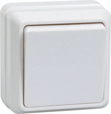 Выключатель 1-кл. ОП Октава 10А IP20 BC20-1-0-ОБ белый ИЭК EVO10-K01-10-DC -  магазин крепежа «ТАТМЕТИЗ»