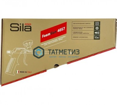 Пистолет для монтажной пены, Sila 4057 -  магазин крепежа «ТАТМЕТИЗ»
