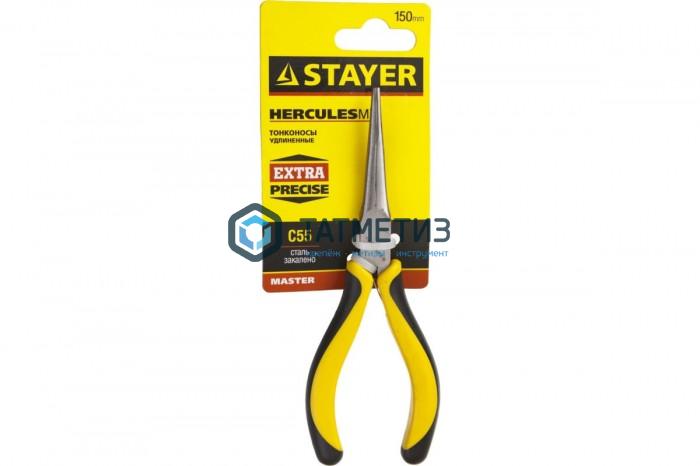 Тонконосы STAYER "MASTER" удлиненные "HERCULES" "MINI", 150мм Тонконосы STAYER "MASTER" удлиненные "HERCULES" "MINI", 150мм