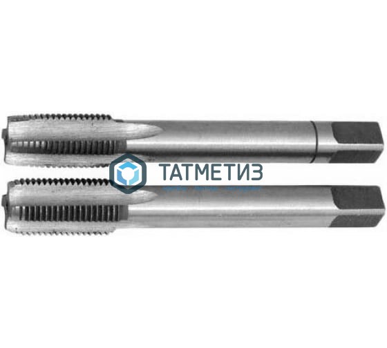 Метчик М 8 х 1, 25 мм, м р, комплект из 2 шт Метчик М 8 х 1, 25 мм, м р, комплект из 2 шт
