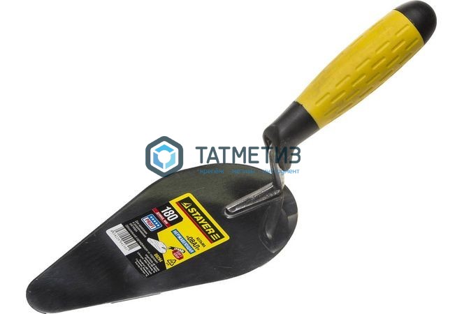 Кельма STAYER "PROFI", овал, нерж. полотно, 2-х комп. рукоятка, 180х95мм Кельма STAYER "PROFI", овал, нерж. полотно, 2-х комп. рукоятка, 180х95мм