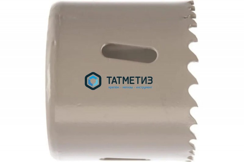 Коронка по металлу 46мм, биметал., до 38мм, мелкий зуб 10 TPI №333 HSSE M42 Co8% ПрофОснастка Коронка по металлу 46мм, биметал., до 38мм, мелкий зуб 10 TPI №333 HSSE M42 Co8% ПрофОснастка