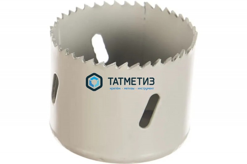 Коронка по металлу 46мм, биметал., до 38мм, мелкий зуб 10 TPI №333 HSSE M42 Co8% ПрофОснастка Коронка по металлу 46мм, биметал., до 38мм, мелкий зуб 10 TPI №333 HSSE M42 Co8% ПрофОснастка