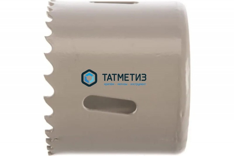 Коронка по металлу 46мм, биметал., до 38мм, мелкий зуб 10 TPI №333 HSSE M42 Co8% ПрофОснастка Коронка по металлу 46мм, биметал., до 38мм, мелкий зуб 10 TPI №333 HSSE M42 Co8% ПрофОснастка