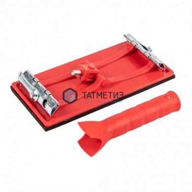 Брусок для шлифования 105х210мм, с шарнирным переходником под телескопическую ручку// Matrix | «ТАТМЕТИЗ» Брусок для шлифования 105х210мм, с шарнирным переходником под телескопическую ручку// Matrix - магазин крепежа «ТАТМЕТИЗ»