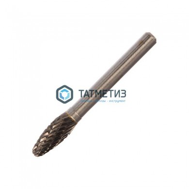 Шарошка борфреза по металлу, тв.сплав., язык пламени, Н0820М06, d=8мм, l=20мм, пос.6мм, SEB 407SL-H0 | «ТАТМЕТИЗ» Шарошка борфреза по металлу, тв.сплав., язык пламени, Н0820М06, d=8мм, l=20мм, пос.6мм, SEB 407SL-H0 - магазин крепежа «ТАТМЕТИЗ»