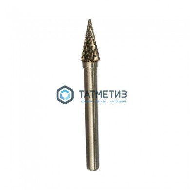 Шарошка борфреза по металлу, тв.сплав., заостр.парабола, G0817M06, d=8мм, l=17мм, пос.6мм, SEB 407SL -  магазин крепежа «ТАТМЕТИЗ»
