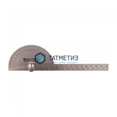 Транспортир 145мм из нержавеющей стали  KRAFTOOL Protractor -  магазин крепежа «ТАТМЕТИЗ»