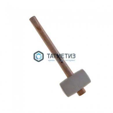 Киянка резиновая 450 г ЗУБР "МАСТЕР" белая, с деревянной рукояткой -  магазин крепежа «ТАТМЕТИЗ»