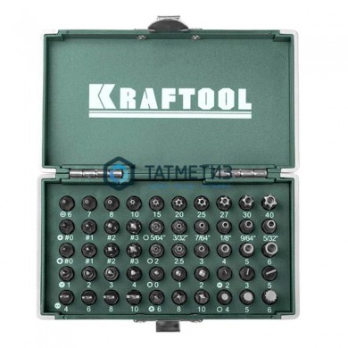 Набор бит кованых, торсионных, Cr-Mo, система насечек "NSS", в боксе, 50 предм. KRAFTOOL "X-Drive" | «ТАТМЕТИЗ» Набор бит кованых, торсионных, Cr-Mo, система насечек "NSS", в боксе, 50 предм. KRAFTOOL "X-Drive" - магазин крепежа «ТАТМЕТИЗ»