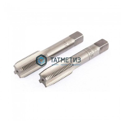 Метчик М16 х 1,5 мм, ручной, комплект из 2 шт.// СИБРТЕХ -  магазин крепежа «ТАТМЕТИЗ»