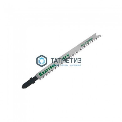 Пилки KRAFTOOL T234X, для эл/лобзика, Cr-V, по дереву, фанере, ДВП, чист. рез, EU-хвост., шаг 2-3мм, -  магазин крепежа «ТАТМЕТИЗ»