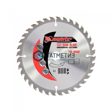Диск пильный по дереву 305х30мм, 72 зуба// MATRIX Professional | «ТАТМЕТИЗ» Диск пильный по дереву 305х30мм, 72 зуба// MATRIX Professional - магазин крепежа «ТАТМЕТИЗ»