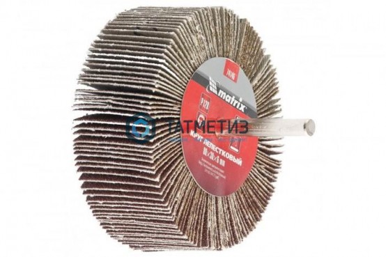 Круг лепестковый для дрели, P 40, 80 х 30 х 6 мм// MATRIX | «ТАТМЕТИЗ» Круг лепестковый для дрели, P 40, 80 х 30 х 6 мм// MATRIX - магазин крепежа «ТАТМЕТИЗ»