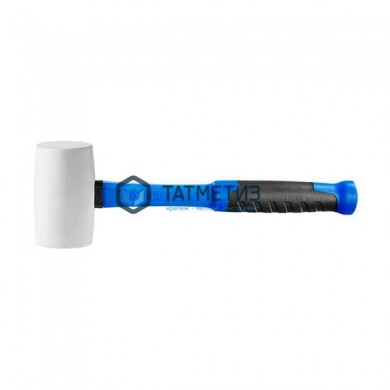 Киянка резиновая 680 г ЗУБР "ПРОФЕССИОНАЛ" белая со фиберглассовой ручкой -  магазин крепежа «ТАТМЕТИЗ»