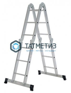 Лестница-трансформер четырехсекционная NV 2320 серия 4х3, 0,96х0,35х0,3 -  магазин крепежа «ТАТМЕТИЗ»