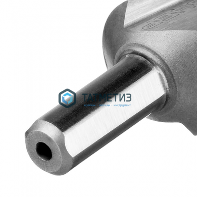 Сверло ступенчатое 4-39 мм 14 ступ по сталям и цвет.мет., Р6М5, L-113мм, 3-гран. хв.10мм ЗУБР | «ТАТМЕТИЗ» Сверло ступенчатое 4-39 мм 14 ступ по сталям и цвет.мет., Р6М5, L-113мм, 3-гран. хв.10мм ЗУБР - магазин крепежа «ТАТМЕТИЗ»