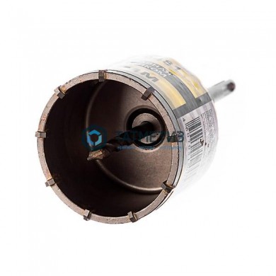 Коронка буровая по кирпичу  75 мм х 50 ТС в сборе SDS+   ЭНКОР -  магазин крепежа «ТАТМЕТИЗ»