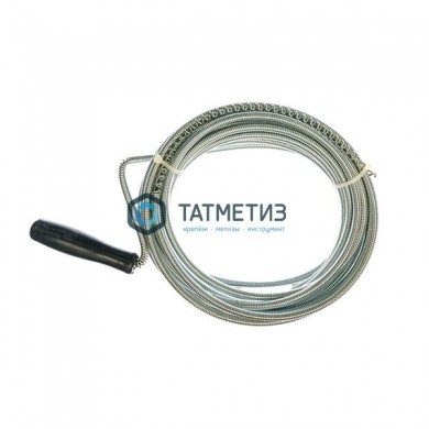 Трос для прочистки труб, L -  5 м, D - 6 мм// СИБРТЕХ -  магазин крепежа «ТАТМЕТИЗ»