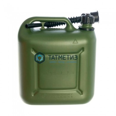 Канистра для топлива, пластиковая, 10 литров, вертикальная, усиленная // Stels -  магазин крепежа «ТАТМЕТИЗ»