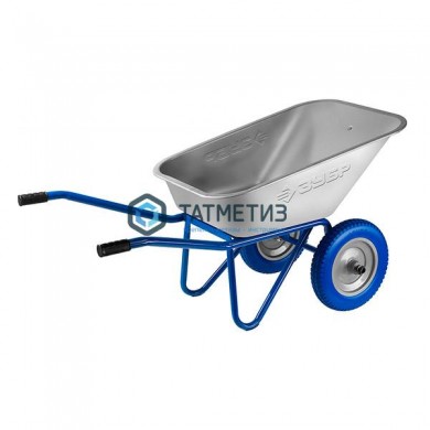 Тачка строительная двухколесная, 240 кг ЗУБР ПТ-300 | «ТАТМЕТИЗ» Тачка строительная двухколесная, 240 кг ЗУБР ПТ-300 - магазин крепежа «ТАТМЕТИЗ»