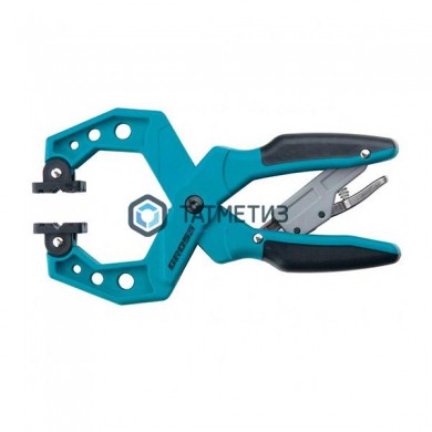 Струбцина клещеобразная, пластиковый корпус, храповый механизм жесткой фиксации, 4"/100 мм// GROSS | «ТАТМЕТИЗ» Струбцина клещеобразная, пластиковый корпус, храповый механизм жесткой фиксации, 4"/100 мм// GROSS - магазин крепежа «ТАТМЕТИЗ»