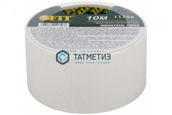 Лента армированная клейкая TPL 48мм x 10м белая Ductape -  магазин крепежа «ТАТМЕТИЗ»