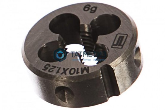 Плашка М10 х 1,25 мм// СИБРТЕХ -  магазин крепежа «ТАТМЕТИЗ»