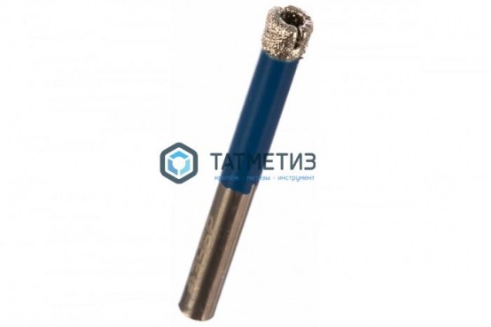 Сверло ЗУБР "ЭКСПЕРТ" алмазное трубчатое по кафелю, керамике, зерно 60, 5мм | «ТАТМЕТИЗ» Сверло ЗУБР "ЭКСПЕРТ" алмазное трубчатое по кафелю, керамике, зерно 60, 5мм - магазин крепежа «ТАТМЕТИЗ»