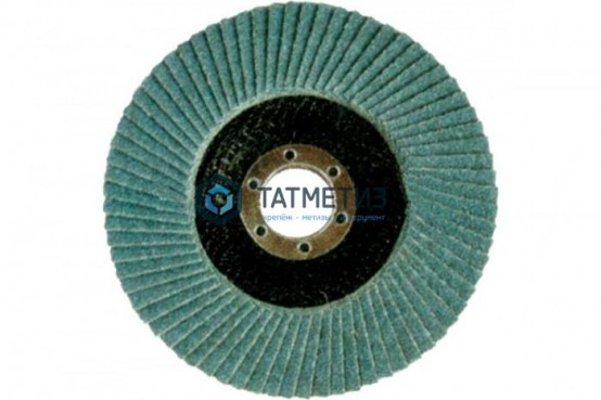 Круг лепестковый торцевой циркониевый, 125х22,2мм, тип КЛТ 1, ЗУБР P80 | «ТАТМЕТИЗ» Круг лепестковый торцевой циркониевый, 125х22,2мм, тип КЛТ 1, ЗУБР P80 - магазин крепежа «ТАТМЕТИЗ»