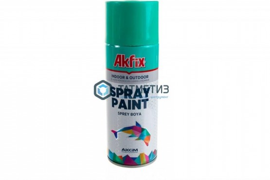 Краска аэроз. КРЕМОВАЯ  глянц. RAL1015 400Ml Gw.380Gr (6) Akfix -  магазин крепежа «ТАТМЕТИЗ»