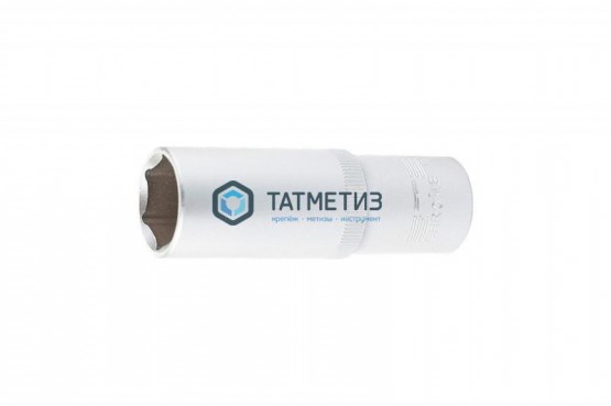 Торцевая головка 1/2", 17 мм, удлиненная, 6-гранная, CrV // STELS -  магазин крепежа «ТАТМЕТИЗ»