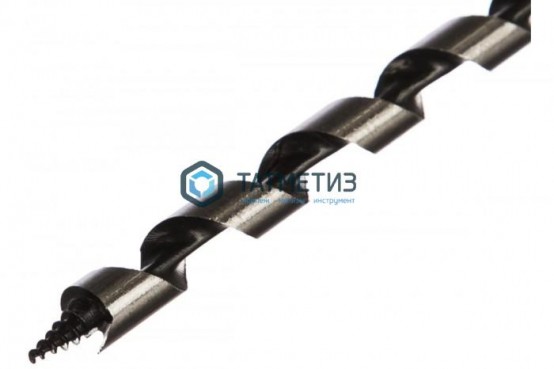 Сверло по дереву, спираль Левиса  8х450 мм, URAGAN -  магазин крепежа «ТАТМЕТИЗ»