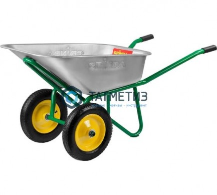 Тачка GRINDA строительная двухколесная, 110 л, грузоподъемность 220 кг -  магазин крепежа «ТАТМЕТИЗ»