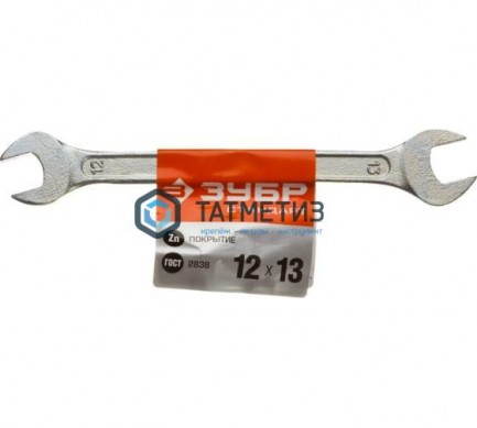 Ключ рожковый 12х13мм, "Стандарт", инструментальная сталь -  магазин крепежа «ТАТМЕТИЗ»
