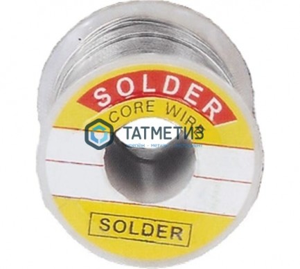 Припой Sn60Pb40, D 1 мм, 50 г, на пластмассовой катушке// SPARTA -  магазин крепежа «ТАТМЕТИЗ»