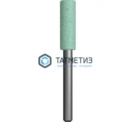 Шарошка абразивная, карбид кремниевая, цилиндрическая 10 х 32 мм, пос.6мм, Практика -  магазин крепежа «ТАТМЕТИЗ»