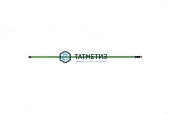 Черенок металлический, 21х1200 мм, высший сорт, пластик. резьба (подходит для метел, щеток)// Россия -  магазин крепежа «ТАТМЕТИЗ»