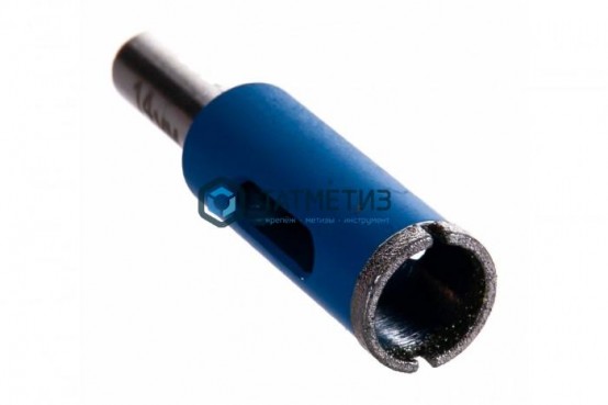 Сверло ЗУБР "ЭКСПЕРТ" алмазное трубчатое по стеклу, зерно 100, 14мм | «ТАТМЕТИЗ» Сверло ЗУБР "ЭКСПЕРТ" алмазное трубчатое по стеклу, зерно 100, 14мм - магазин крепежа «ТАТМЕТИЗ»