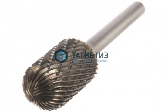 Шарошка борфреза по металлу, тв.сплав., цилиндр со сфер.торц., С1625М06, d=16мм, l=25мм, пос.6мм, SE -  магазин крепежа «ТАТМЕТИЗ»