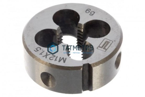 Плашка М12 х 1,5 мм// СИБРТЕХ -  магазин крепежа «ТАТМЕТИЗ»