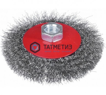 Щетка для УШМ тарелка 100 мм, М14 ЕРМАК -  магазин крепежа «ТАТМЕТИЗ»