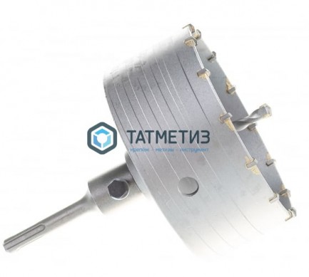 Коронка буровая по бетону 130 мм, в сборе, SDS+ Hardcore | «ТАТМЕТИЗ» Коронка буровая по бетону 130 мм, в сборе, SDS+ Hardcore - магазин крепежа «ТАТМЕТИЗ»