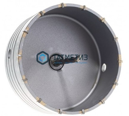 Коронка буровая по бетону 130 мм, в сборе, SDS+ Hardcore | «ТАТМЕТИЗ» Коронка буровая по бетону 130 мм, в сборе, SDS+ Hardcore - магазин крепежа «ТАТМЕТИЗ»