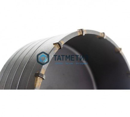 Коронка буровая по бетону 130 мм, в сборе, SDS+ Hardcore | «ТАТМЕТИЗ» Коронка буровая по бетону 130 мм, в сборе, SDS+ Hardcore - магазин крепежа «ТАТМЕТИЗ»