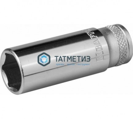 Торцевая головка 1 4", 13 мм KRAFTOOL удлиненная -  магазин крепежа «ТАТМЕТИЗ»