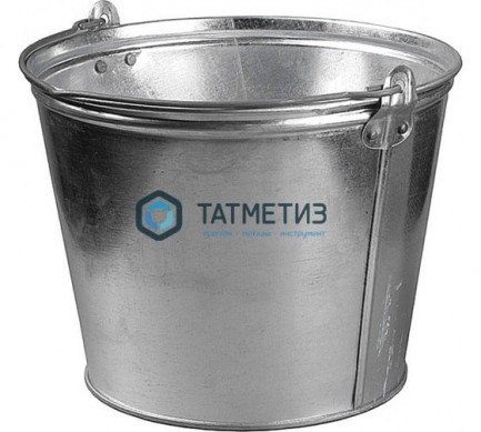 Ведро оцинкованное 12л Россия -  магазин крепежа «ТАТМЕТИЗ»