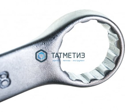 Ключ комбинированный 18мм, CrV, матовый хром// Stels -  магазин крепежа «ТАТМЕТИЗ»